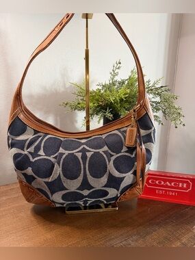 Coach Y2K Signature Denim Ergo